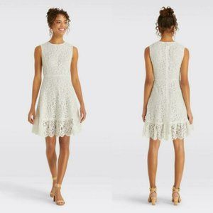 Draper James White Lace Dress